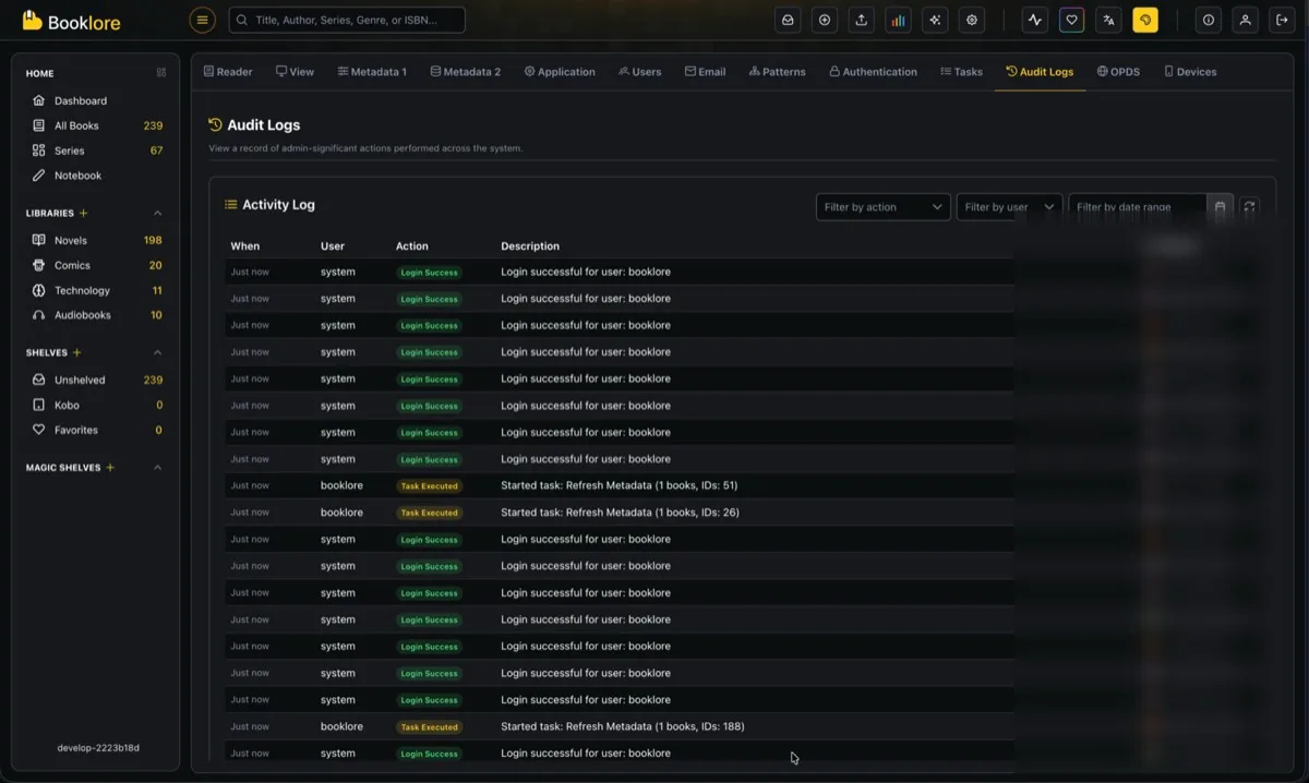 Audit Logs