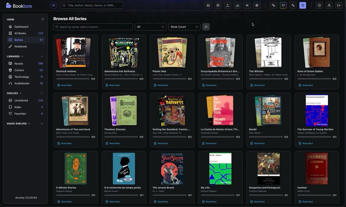 Browse All Series