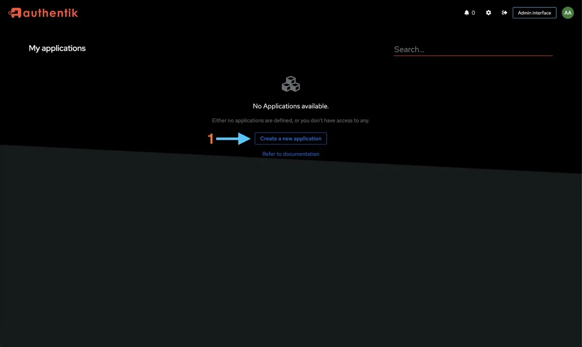 Create Application