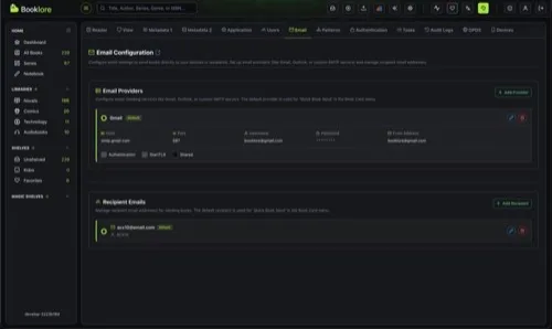 Email Configuration