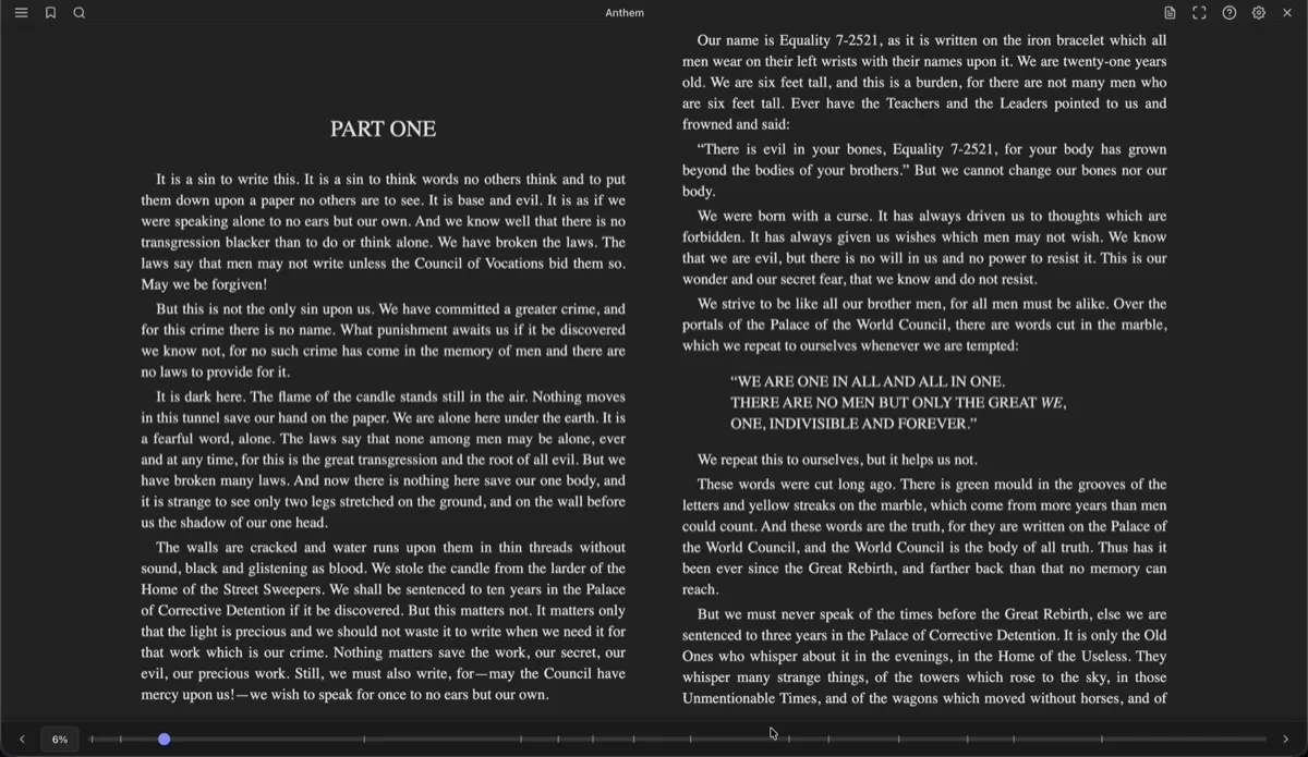 EPUB Reader Overview