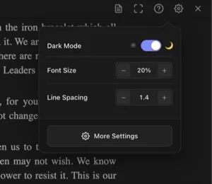 Quick Settings