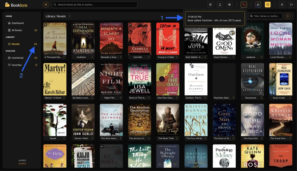 Library Processing