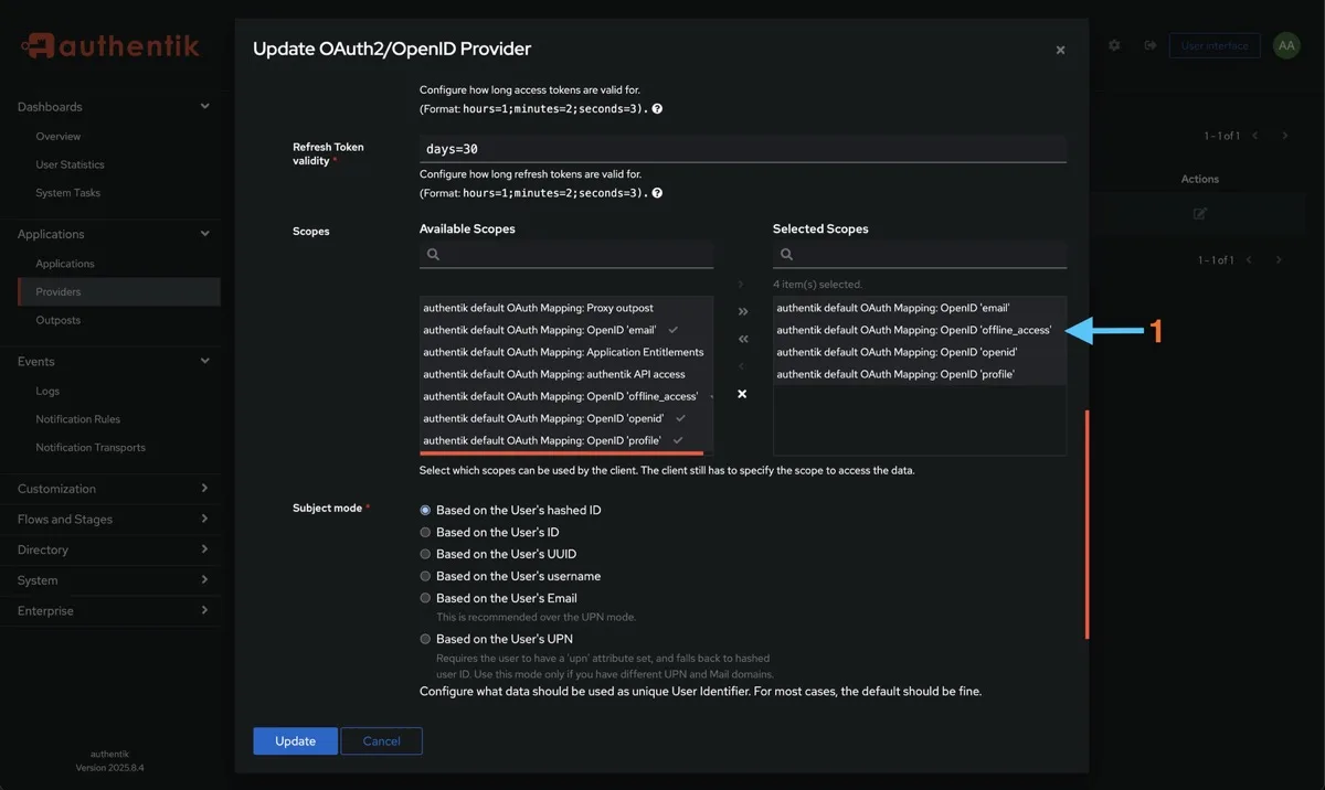 OAuth Scopes