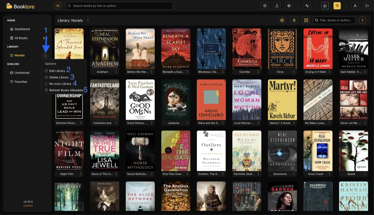 Sidebar Menu